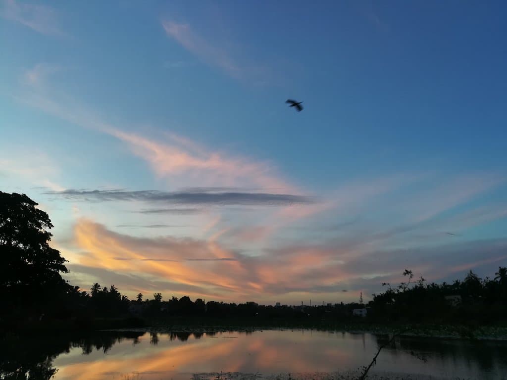 Sunset at Weras Ganga Park
