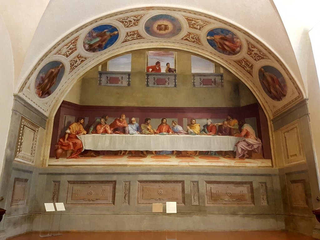 La 'Última Cena' por Andrea del Sarto