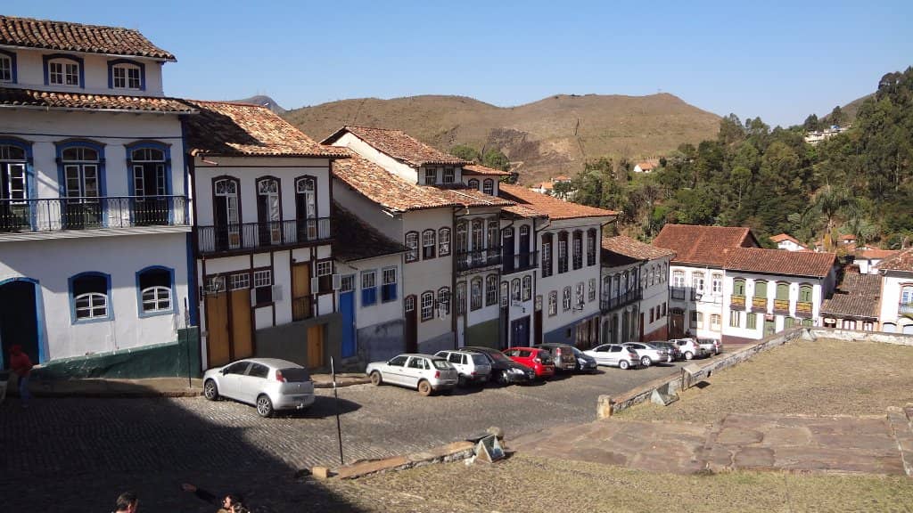 Colorful Colonial Architecture