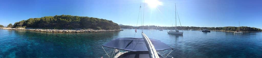 Hidden Coves for Anchoring