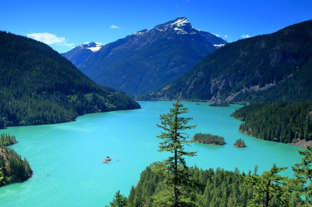 Diablo Lake Overlook North Cascades Washington
