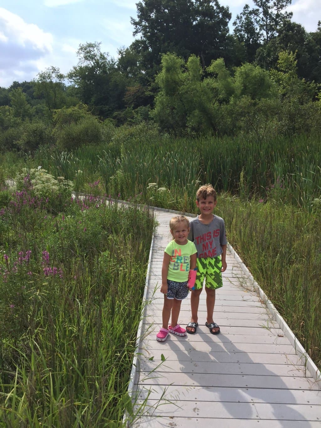 Nice trail and playground