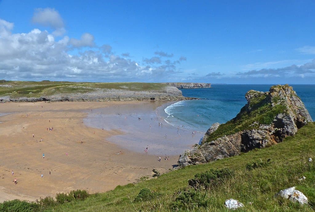 Broadhaven Beach on the Pembrokeshire Coast