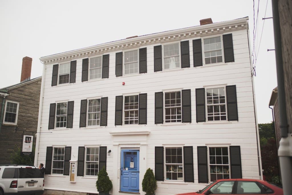 Facade of the Hooper Mansion at 8 Hooper Street Marblehead