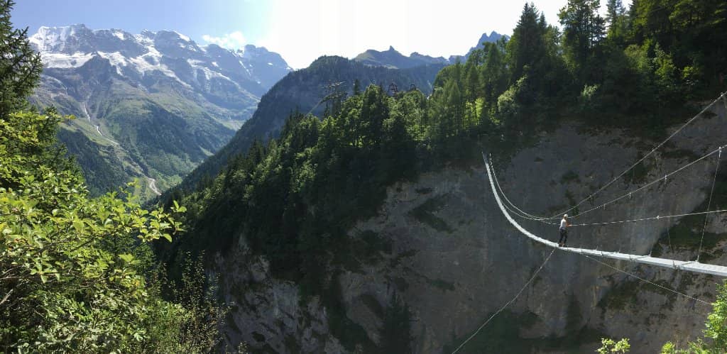 Panoramic Views of Lauterbrunnen Valley