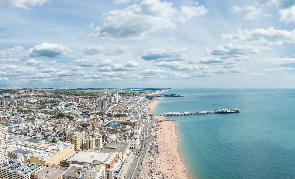 360 degree views over Brighton and the South Coast