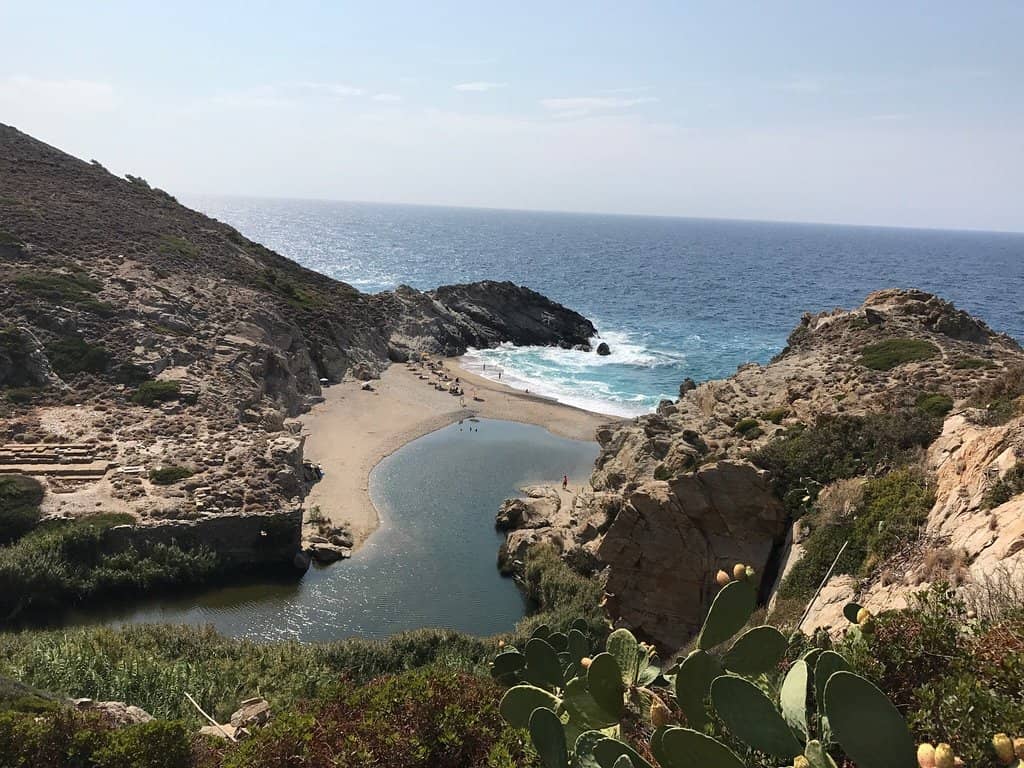 Unique River Meets Sea