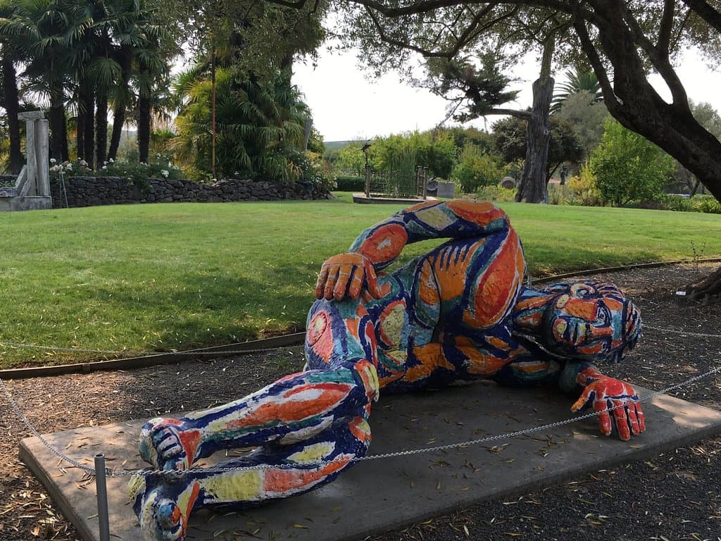 resting on a hot day