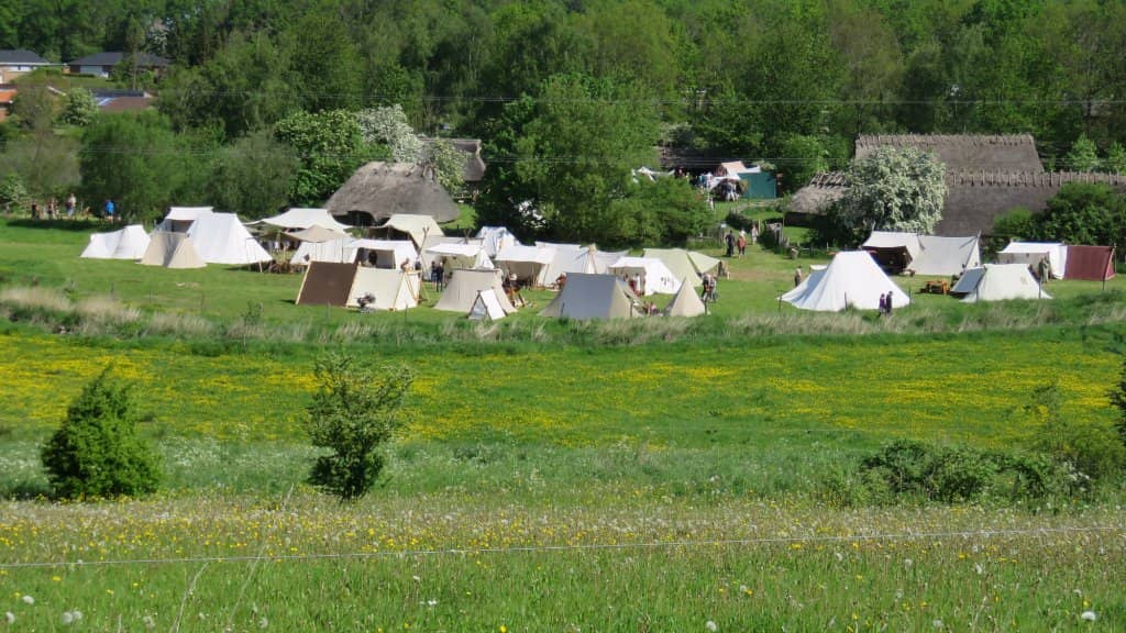 Authentic Iron Age Houses