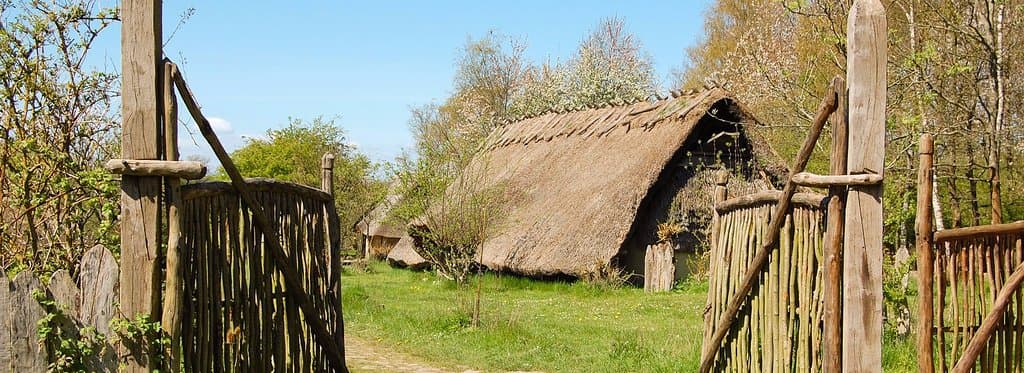 Porten til vores Jernalderlandsby