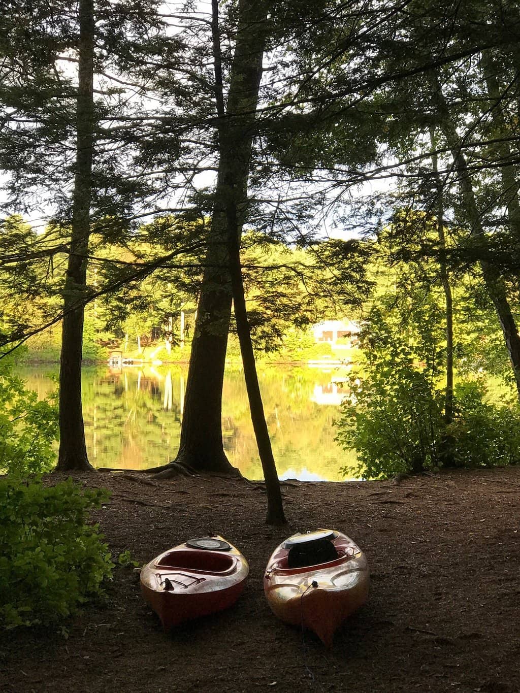 Boating and Swimming at Walker Pond