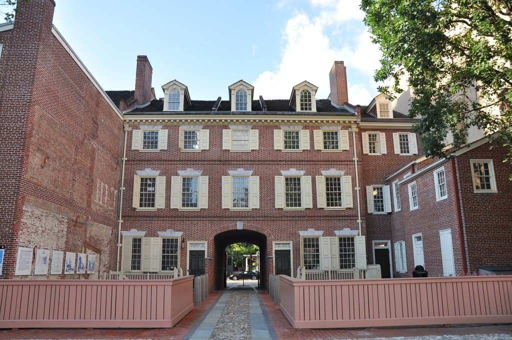 Back of the Post Office building