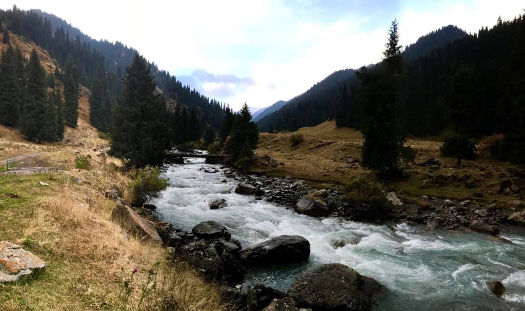 Gateway to Ala-Kul Lake