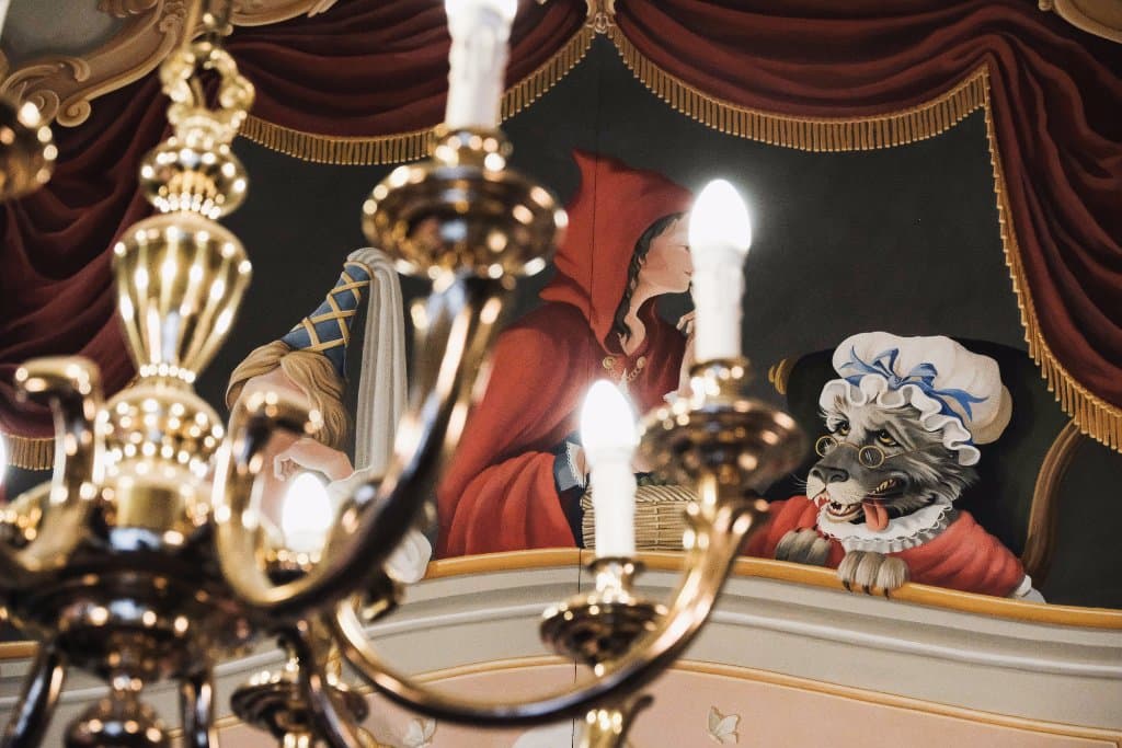 The Theatre bar and murals