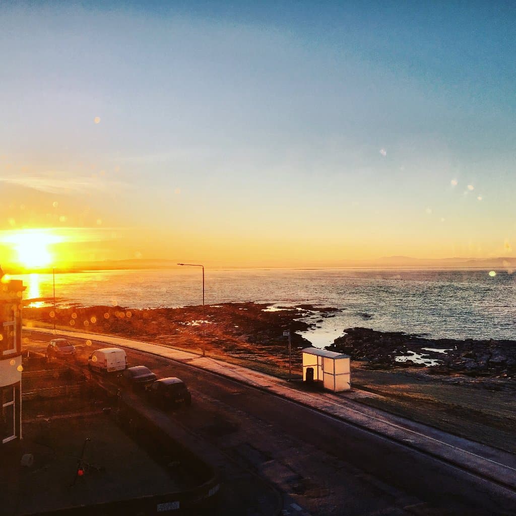 Troon Beach and Harbour