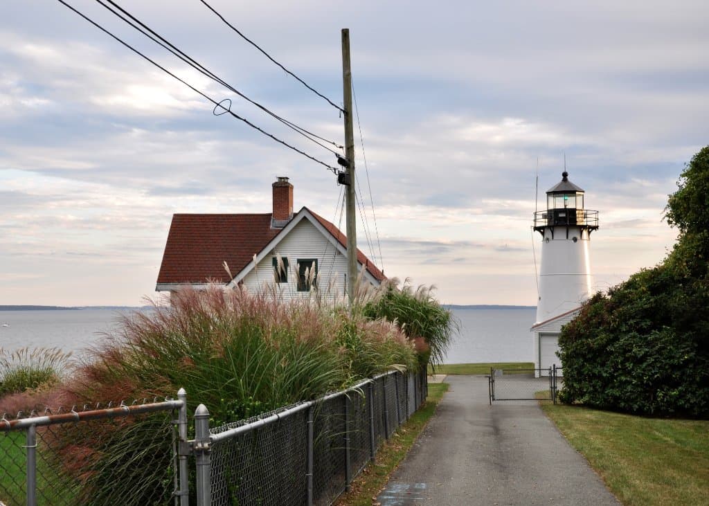 Warwick Neck Lighthouse - View From The Fence