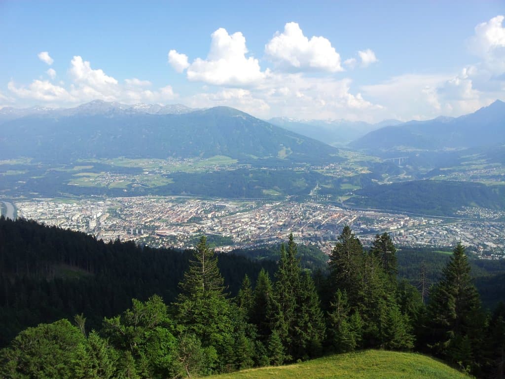 Blick auf Innsbruck