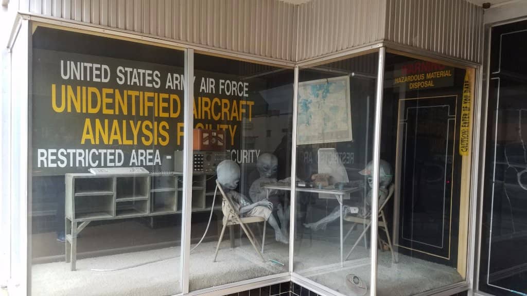 Alien-Themed Shops and Galleries