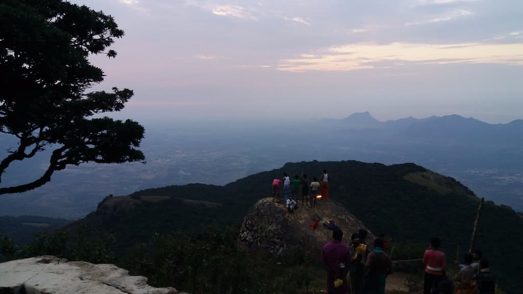 View Point just below the pinnacle