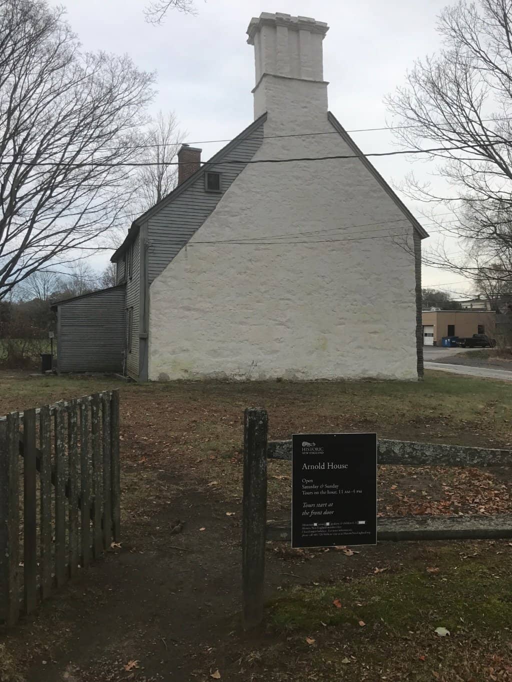 Attic Ladder to the Chimney