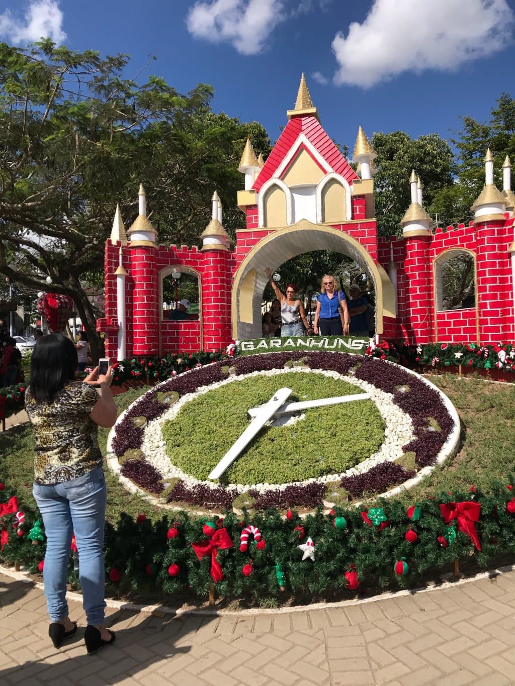 Relógio de Flores