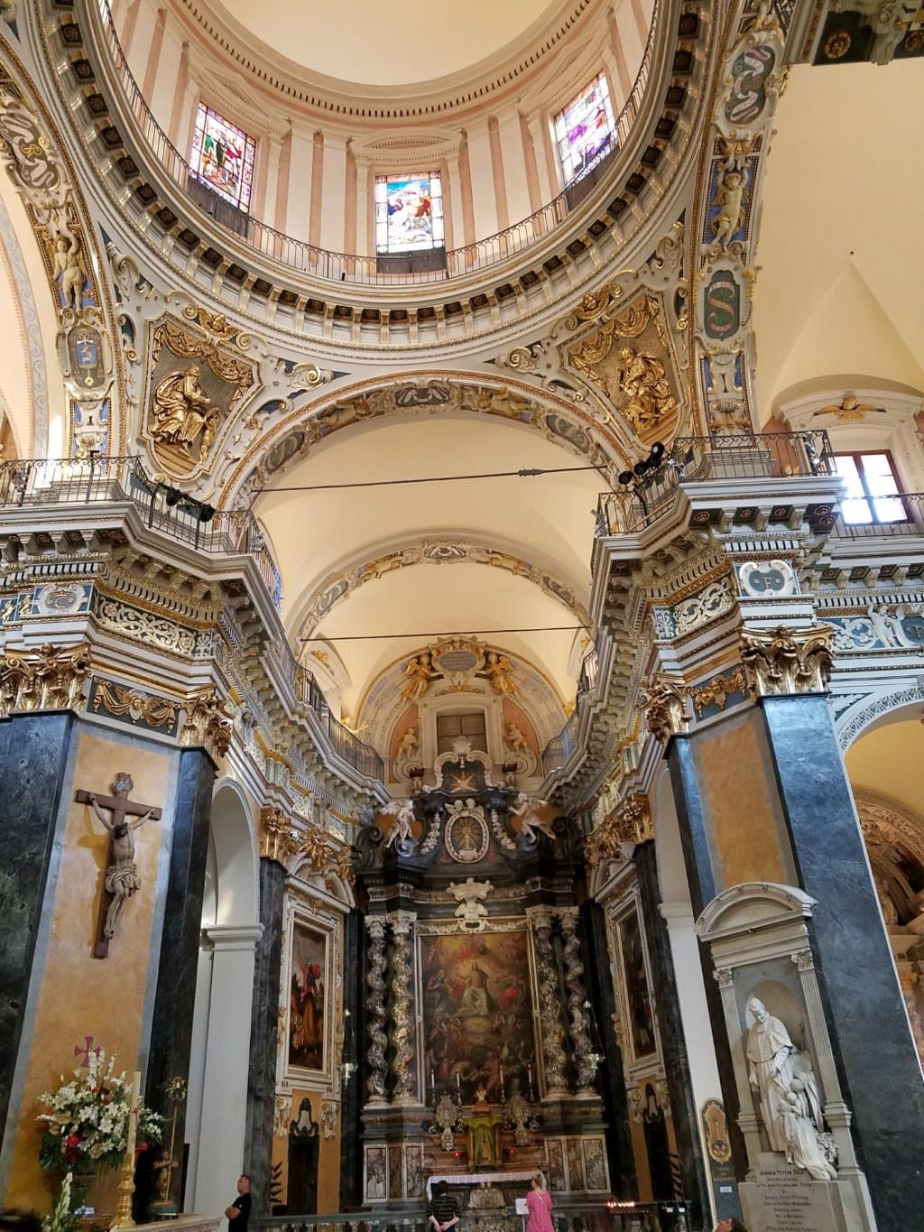 interior of cathedral