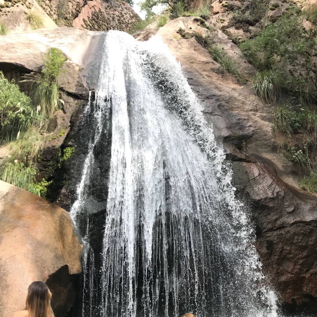 Frozen Waterfall Phenomenon