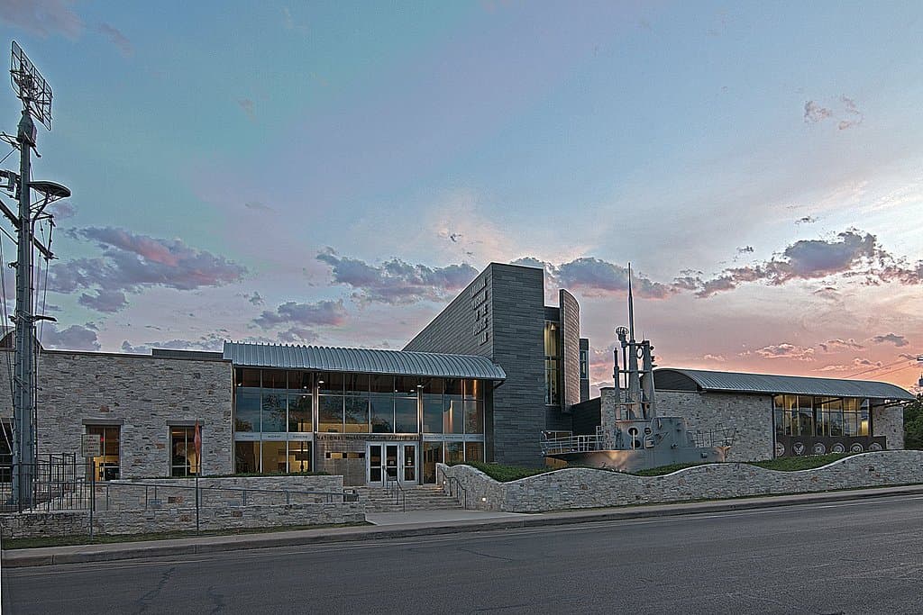 The George H.W. Bush Gallery tells the chronological human story of WWII in the Pacific