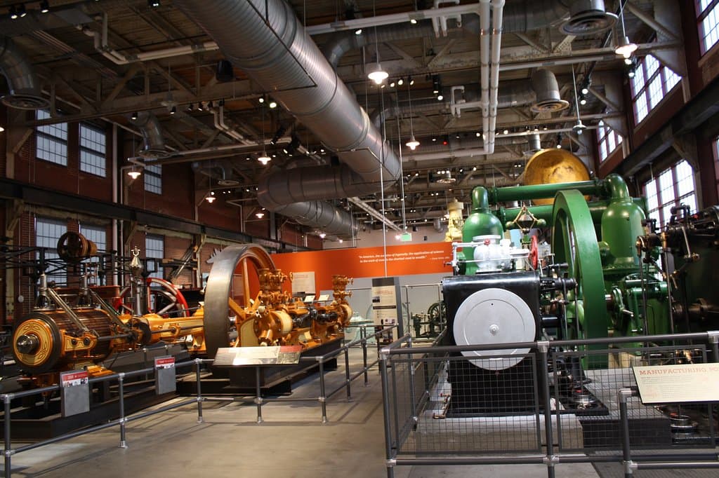 Inside the museum