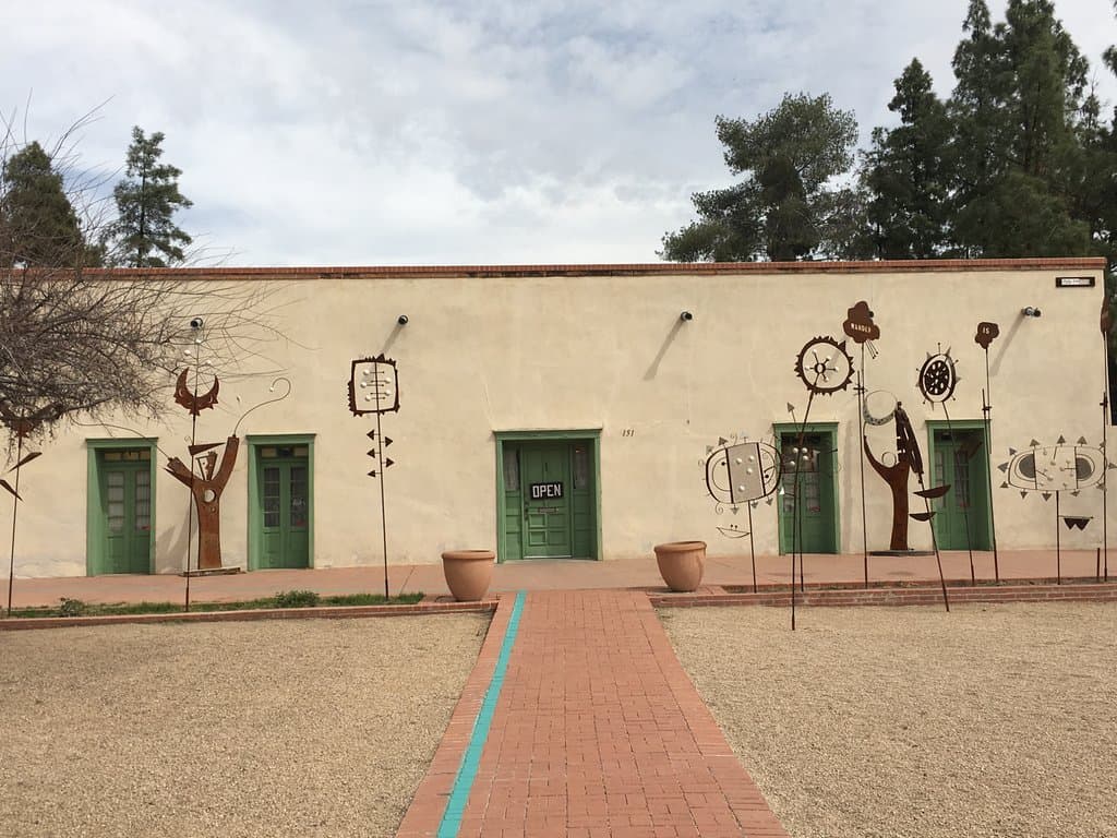 The old meets the new...