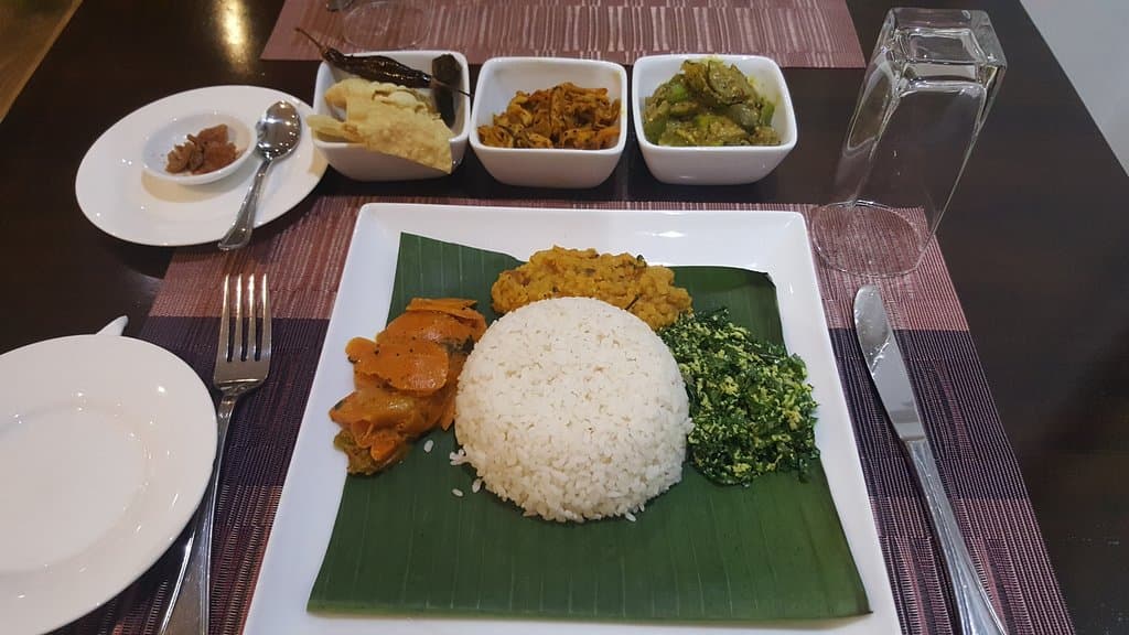 Sri Lankan Rice and Curry