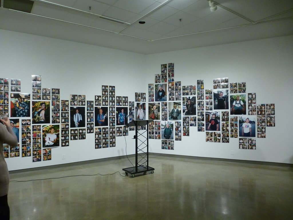 Part of Ho Tam's art work