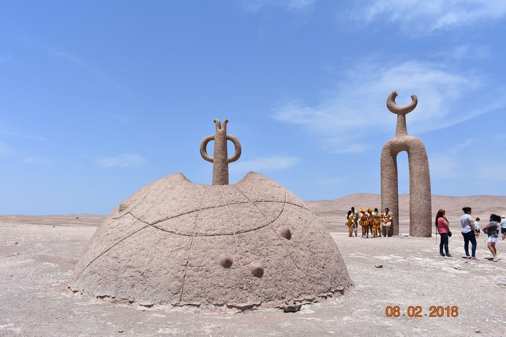 Male and female symbols as a tribute to ancestors