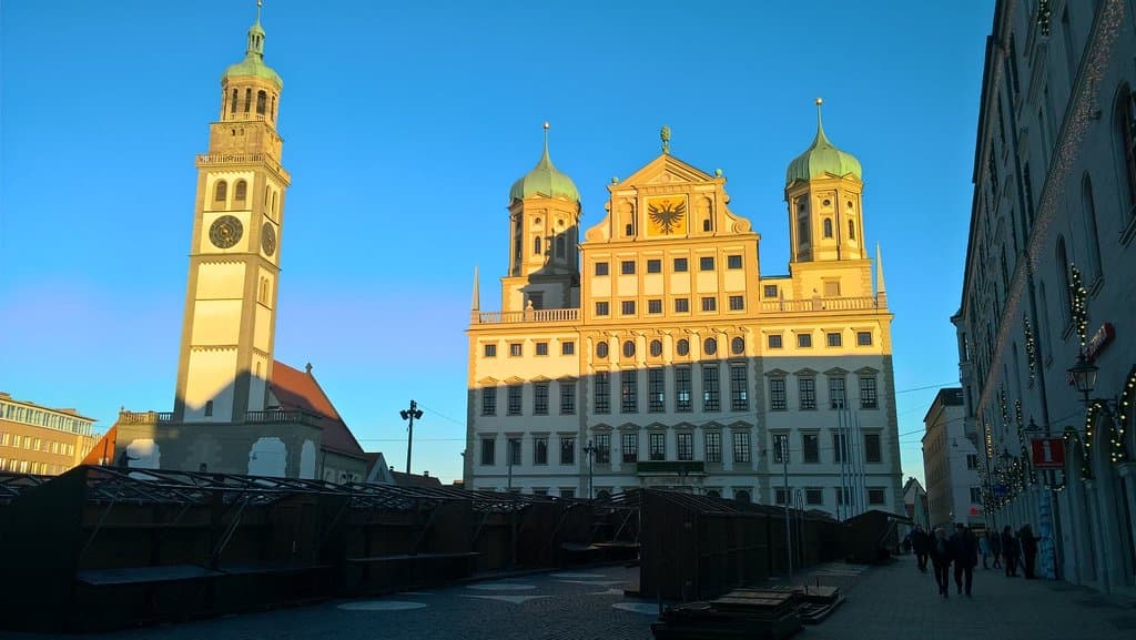 Augsburg Town Hall (Rathaus) and Golden Hall