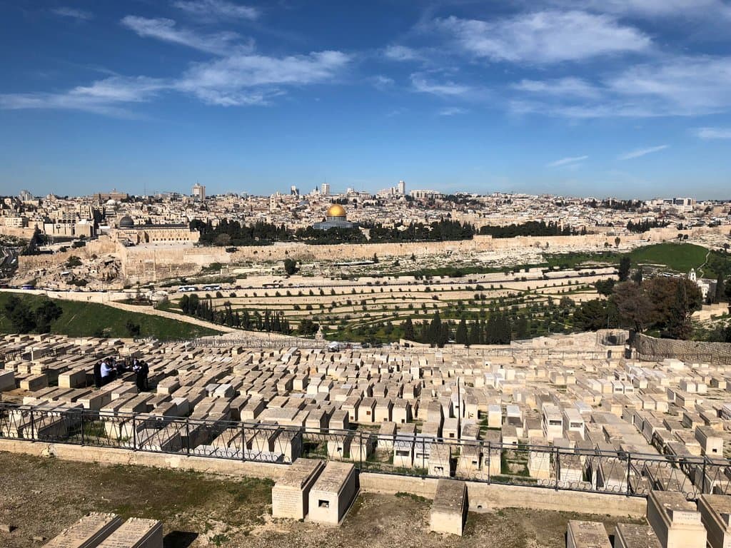 view from Mt. Scopus