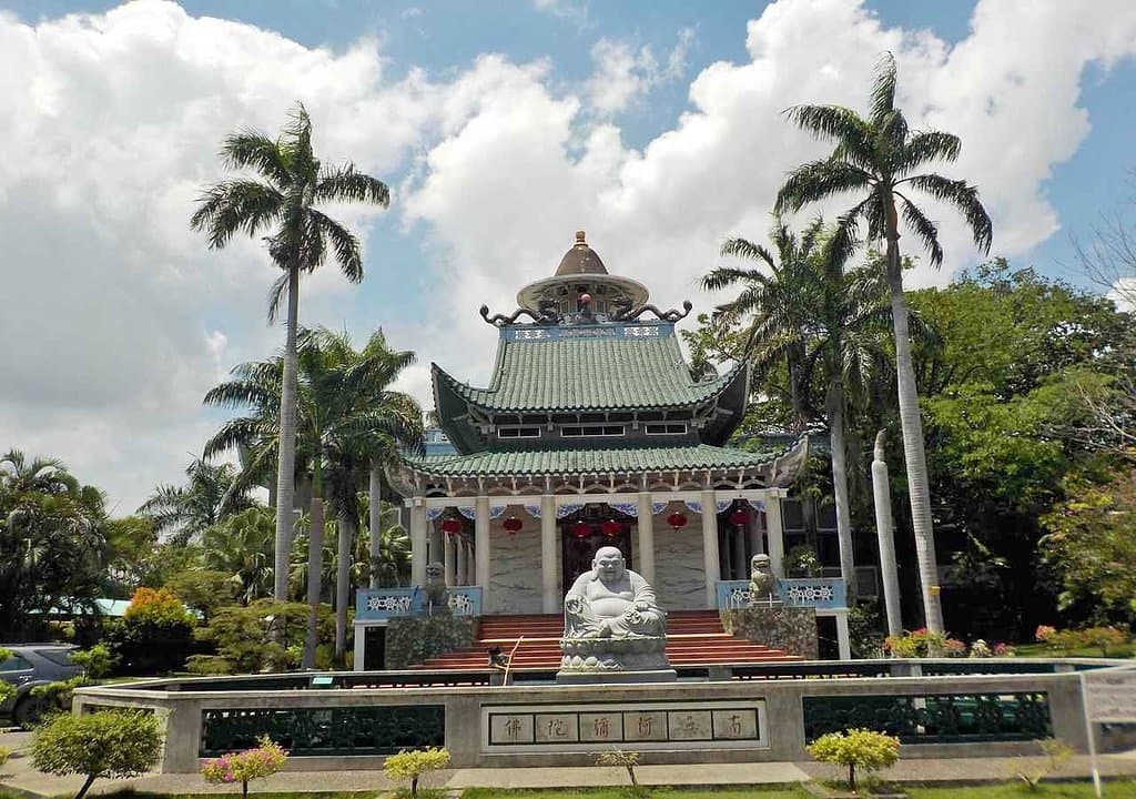 giardino, Budda e tempio