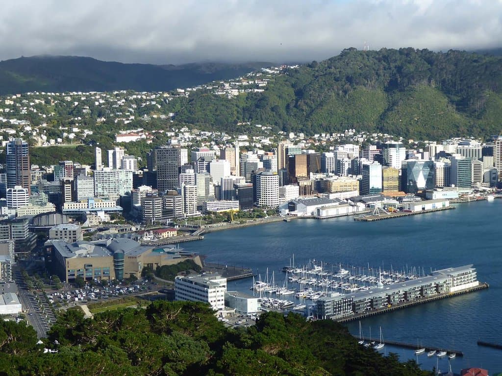 Einblick vom Mt. Victoria aus