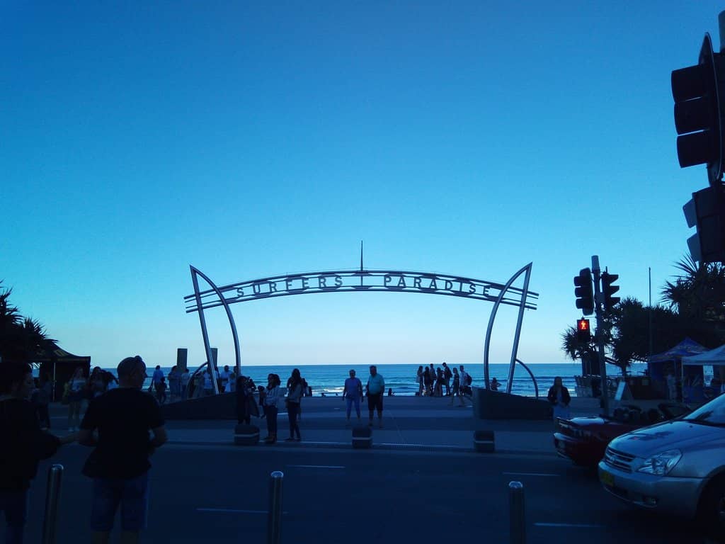 The Bustling Pedestrian Mall