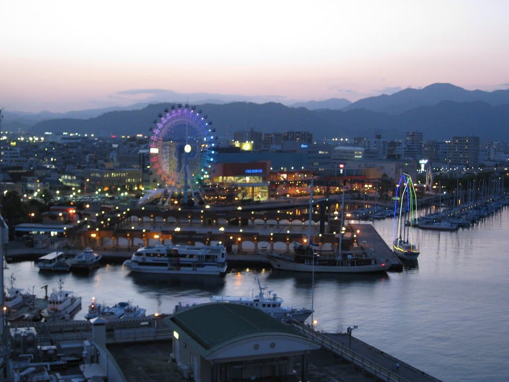 view from the ship
