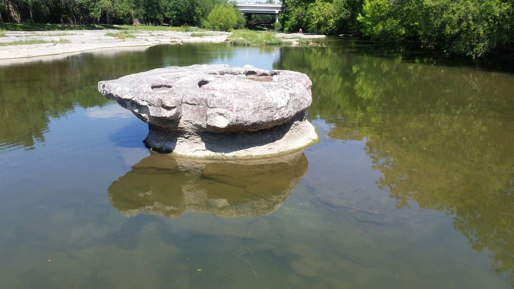 THE round rock of Round Rock