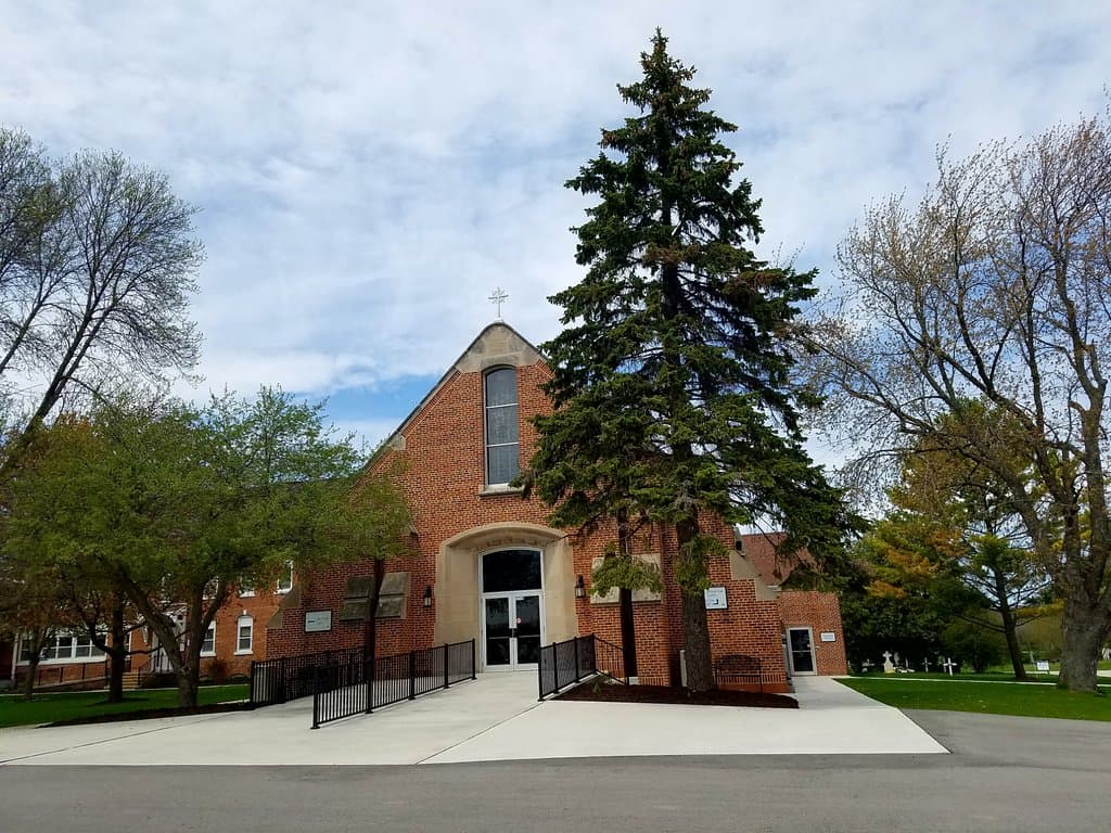 Exterior of Chapel at the National Shrine of Our Lady of Good Help