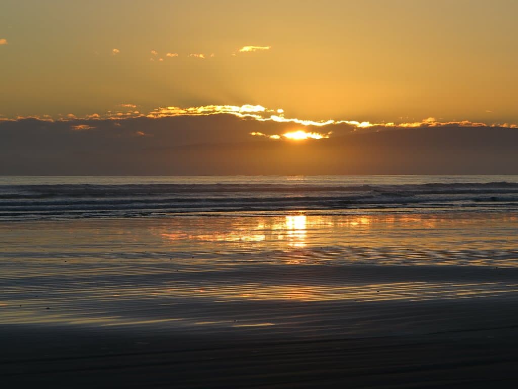 Golden beach