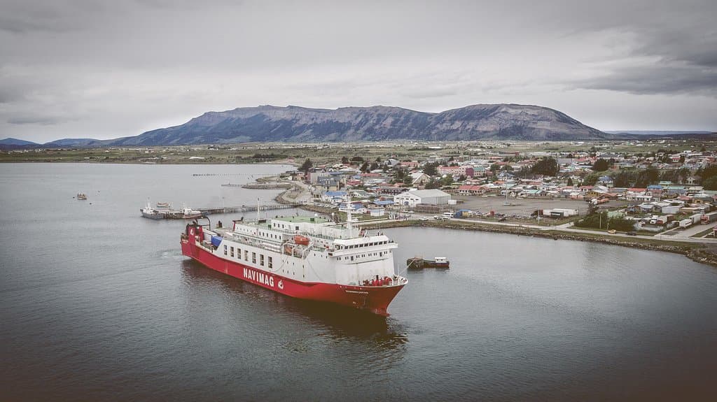 Ferry Evangelista en Puerto Natales
