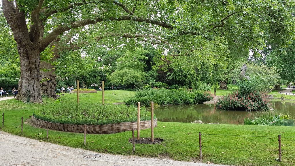 Garden entrance.