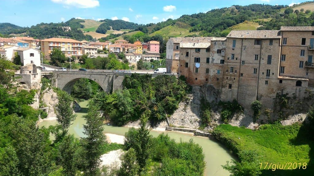 Il ponte sul Metauro