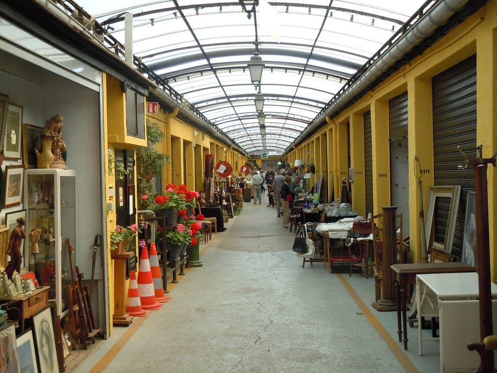 Une des deux allées