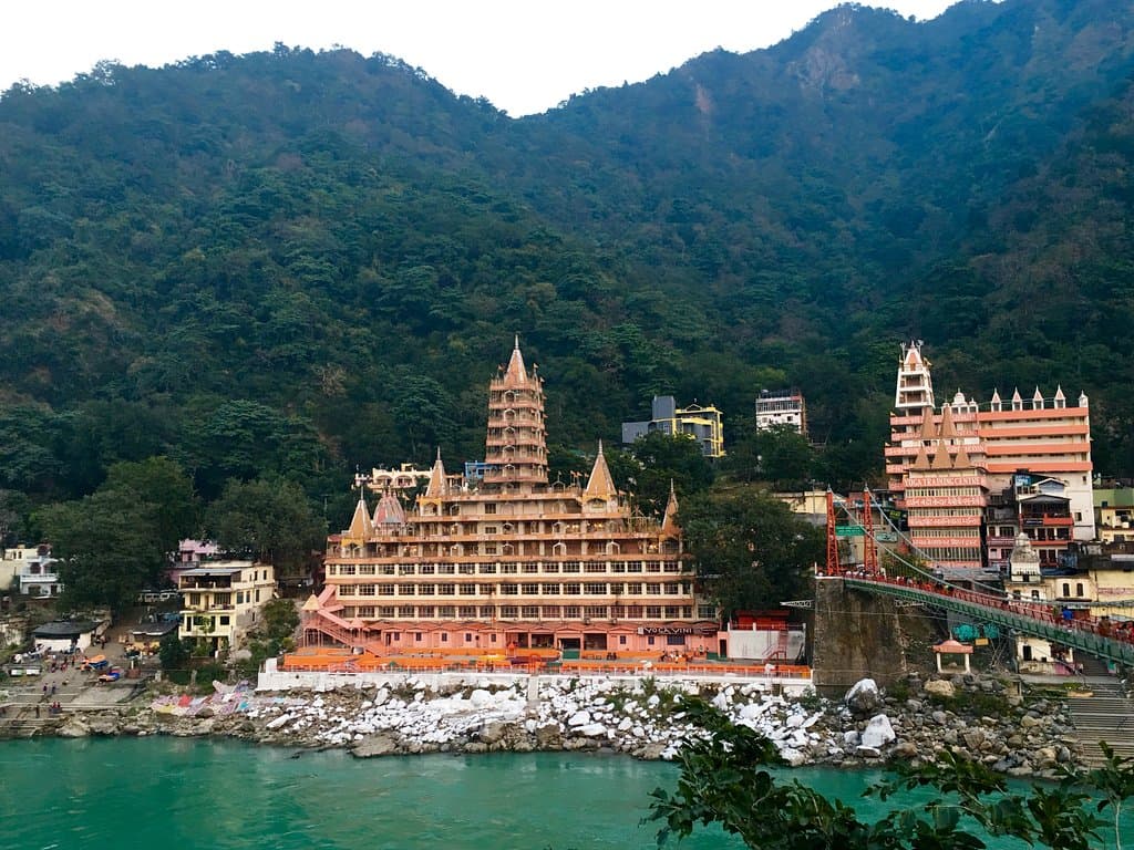 Beautiful view from the top of the Ram Jhula Margh