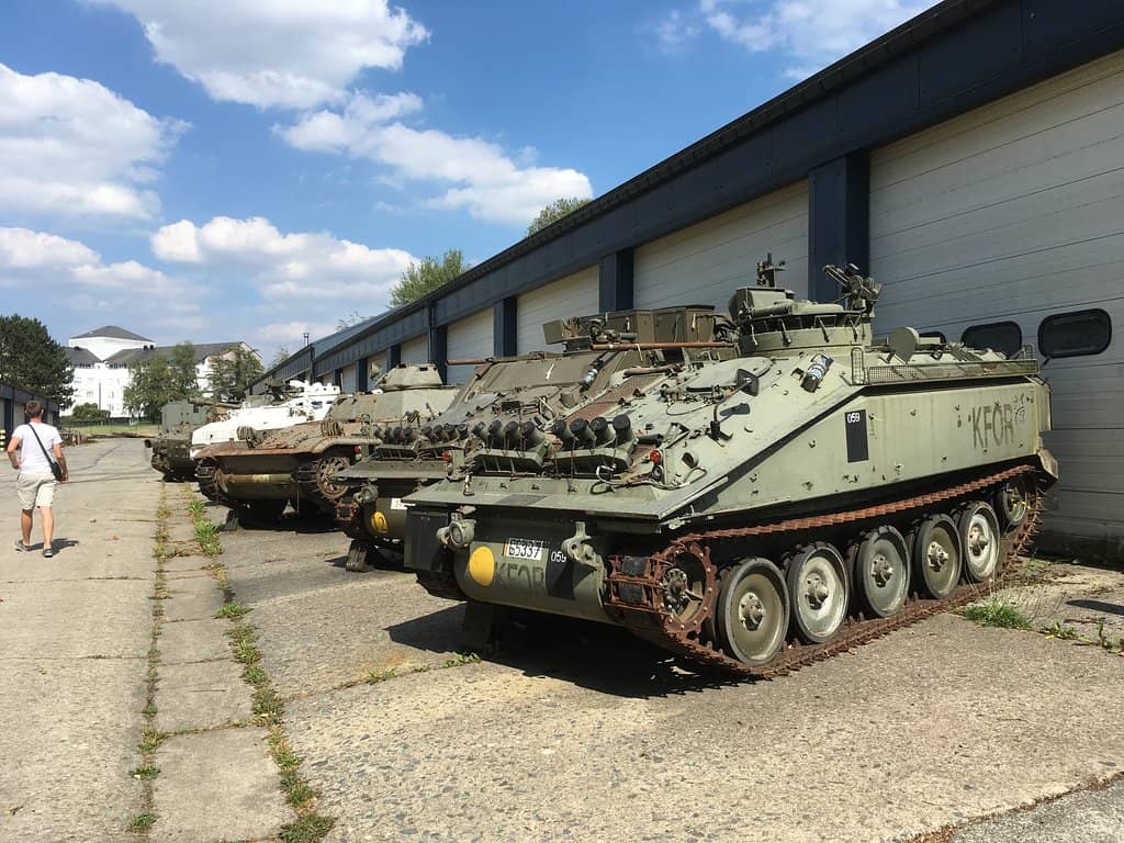 American Sherman Tanks
