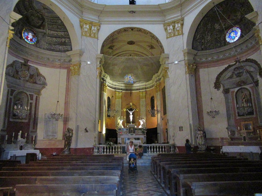 Vista dall'interno