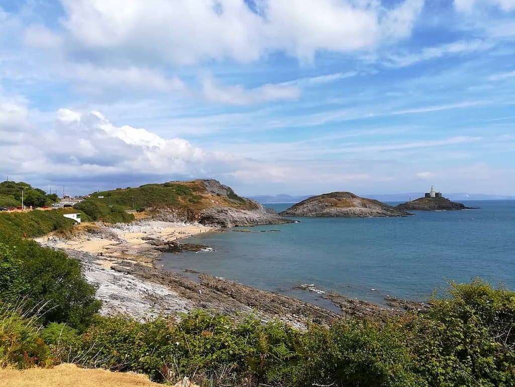 Bracelet bay from the car park